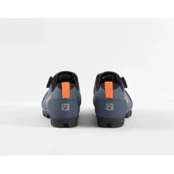 Bontrager Evoke Mountainbike Shoe - battleship blue / radioactive orange