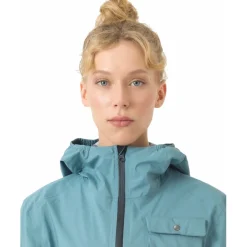 Café du Cycliste Alizee Regenjas Unisex - deep water
