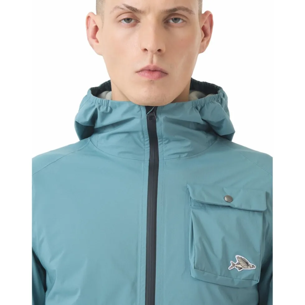 Café du Cycliste Alizee Regenjas Unisex - deep water