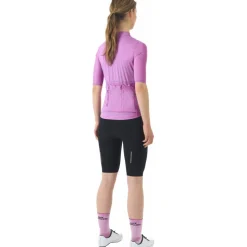 Café du Cycliste Angeline Fietsshirt met Korte Mouwen Dames - cold dye/ultra violet
