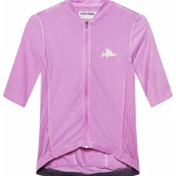 Café du Cycliste Angeline Fietsshirt met Korte Mouwen Dames - cold dye/ultra violet