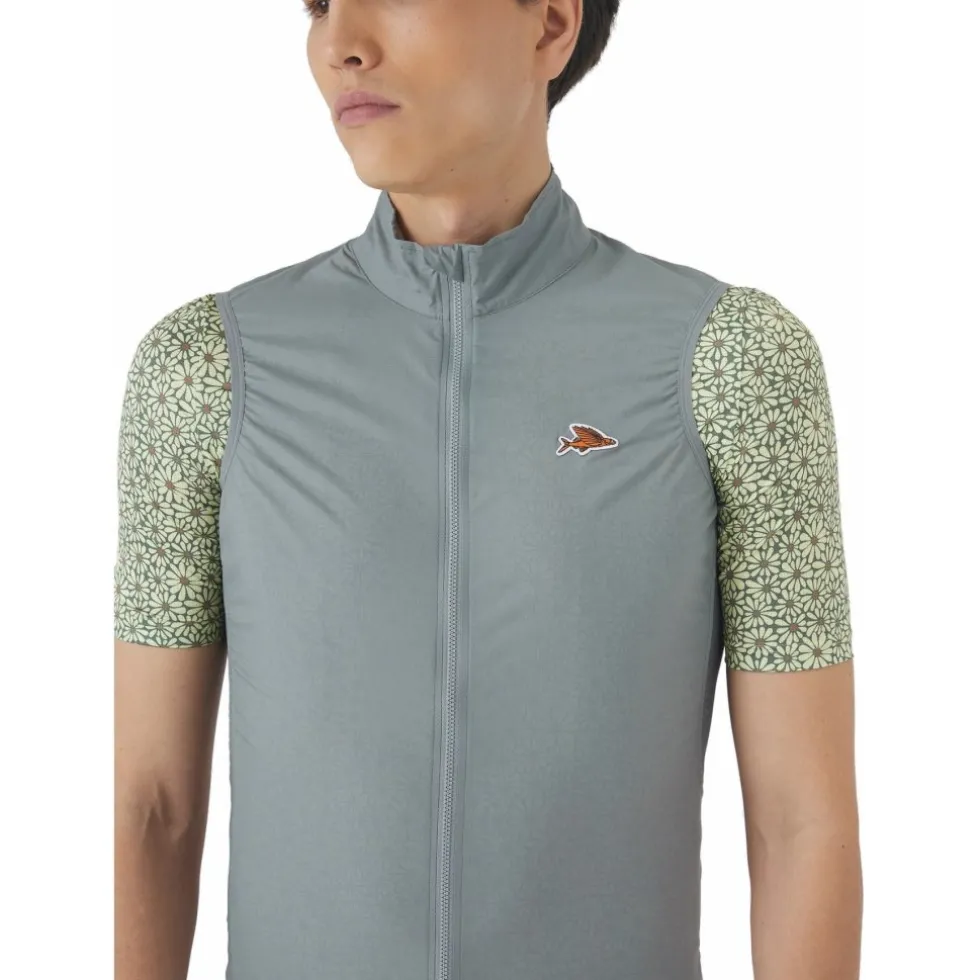 Café du Cycliste Edith Vest Heren - mountain fog
