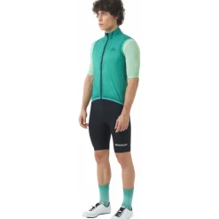 Café du Cycliste Edith Vest Heren - cold dye/dark sea