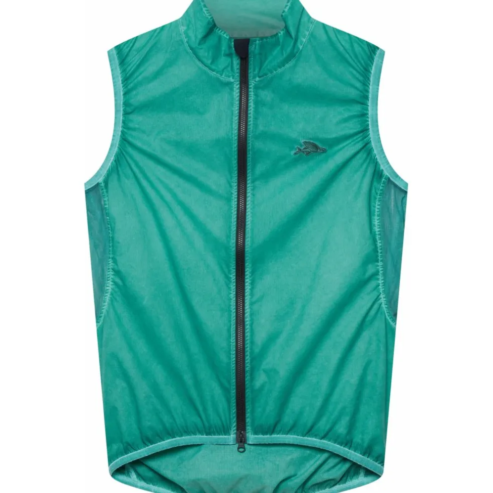 Café du Cycliste Edith Vest Heren - cold dye/dark sea