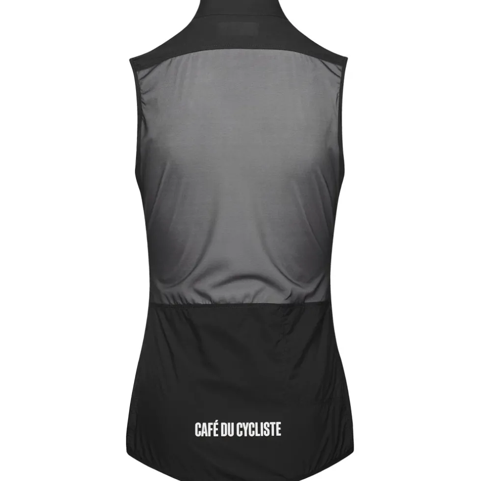 Café du Cycliste Edith Vest Dames - zwart