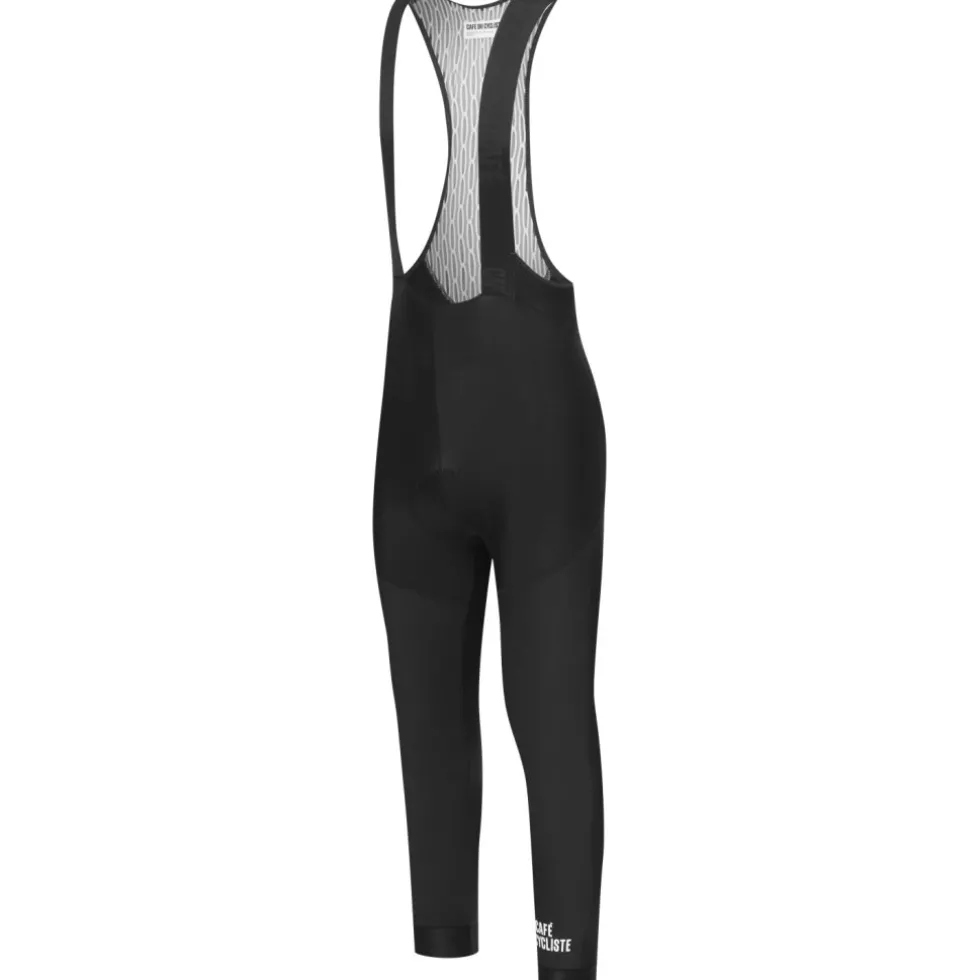 Café du Cycliste Elise Fietsbroek met Bretels Heren - zwart