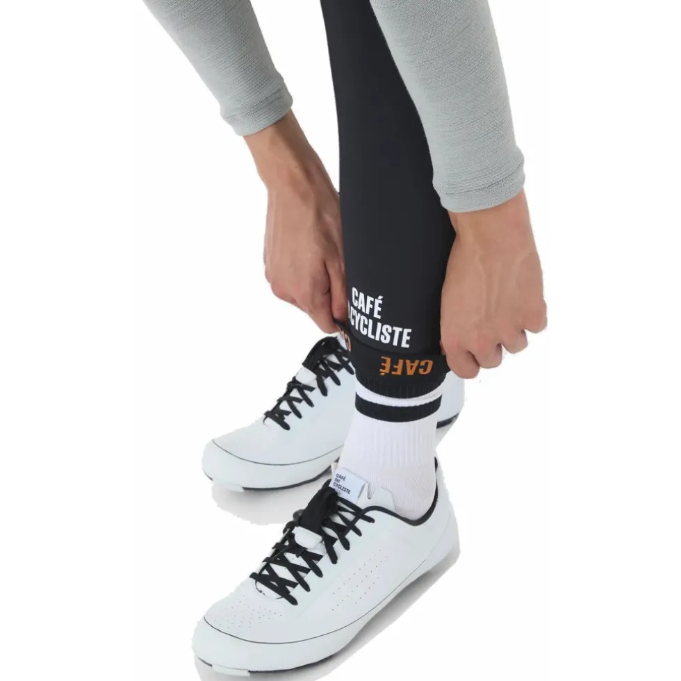 Café du Cycliste Elise Fietsbroek met Bretels Heren - zwart