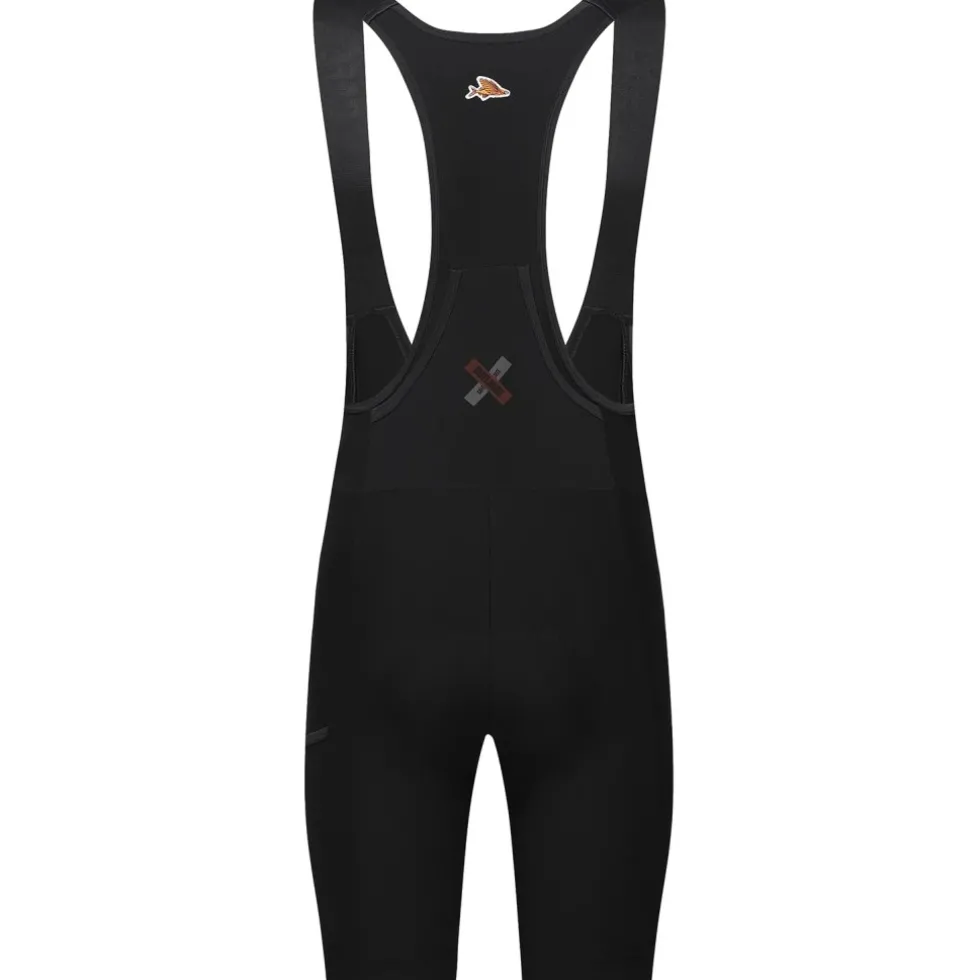 Café du Cycliste Eva Fietsshort met Bretels Heren - zwart