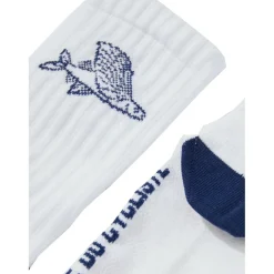Café du Cycliste Gravel Sokken - flying fish/white
