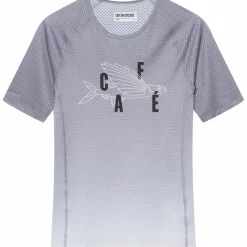 Café du Cycliste Liliane Hemd met Korte Mouwen Heren - gradient storm
