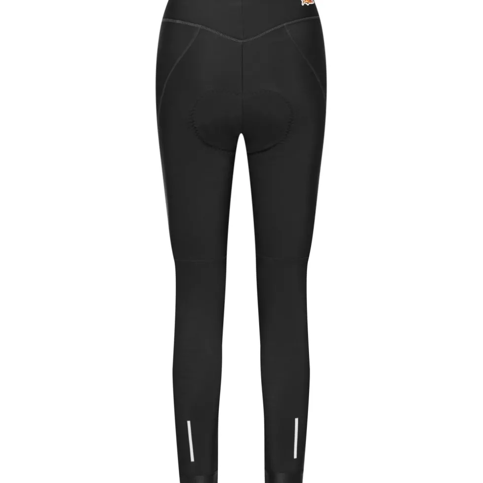 Café du Cycliste Theresa Tights met Bretels Dames - zwart