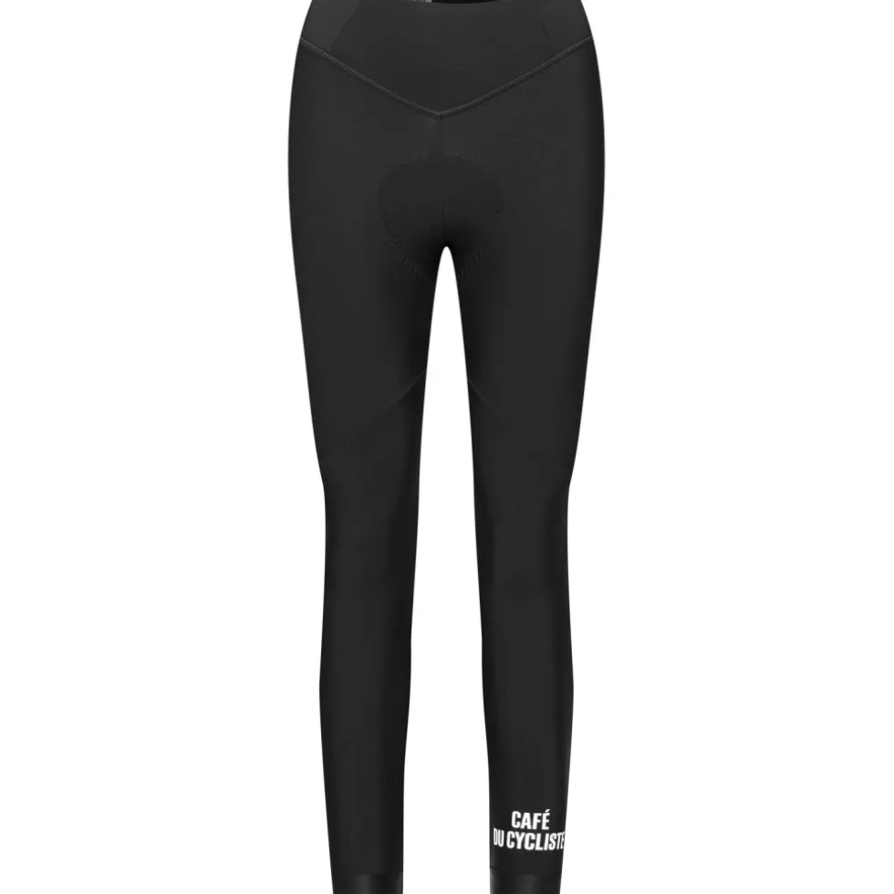 Café du Cycliste Theresa Tights met Bretels Dames - zwart