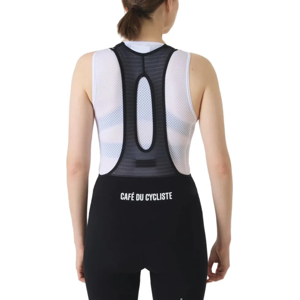 Café du Cycliste Victoire Fietsshort met Bretels Dames - zwart