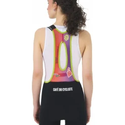 Café du Cycliste x Café Factory Team Victoire Fietsshort met Bretels Dames - black