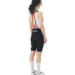Café du Cycliste x Café Factory Team Victoire Fietsshort met Bretels Dames - black