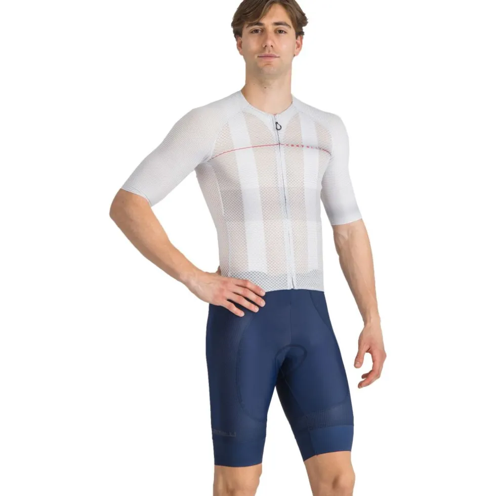 Castelli A/C Fietsshort met Bretels Heren - belgian blue 424