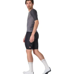 Castelli Aero Race 8S Fietsshirt met Korte Mouwen Heren - smoky grey 021