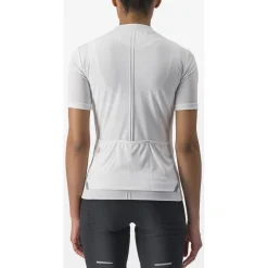Castelli Anima 4 Fietsshirt met Korte Mouwen Dames - ivory 065
