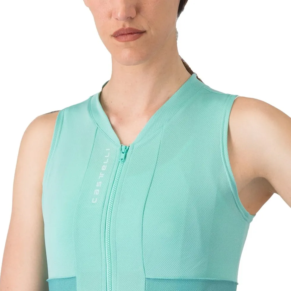 Castelli Anima 4 Shirt zonder Mouwen Dames - pool blue 457