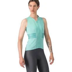 Castelli Anima 4 Shirt zonder Mouwen Dames - pool blue 457
