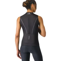 Castelli Anima Flow Shirt zonder mouwen Dames - black/white 010
