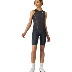 Castelli Anima Flow Shirt zonder mouwen Dames - black/white 010