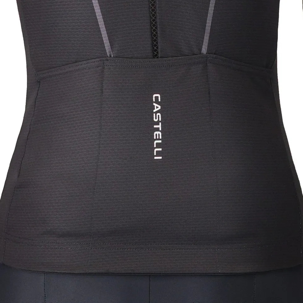 Castelli Anima Flow Shirt zonder mouwen Dames - black/white 010
