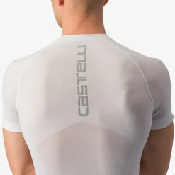 Castelli Core Seamless Hemd met Korte Mouwen Heren - wit 001