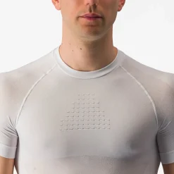 Castelli Core Seamless Hemd met Korte Mouwen Heren - wit 001