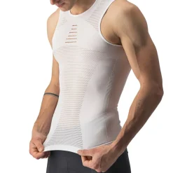 Castelli Core Seamless Hemd zonder Mouwen Heren - wit 001