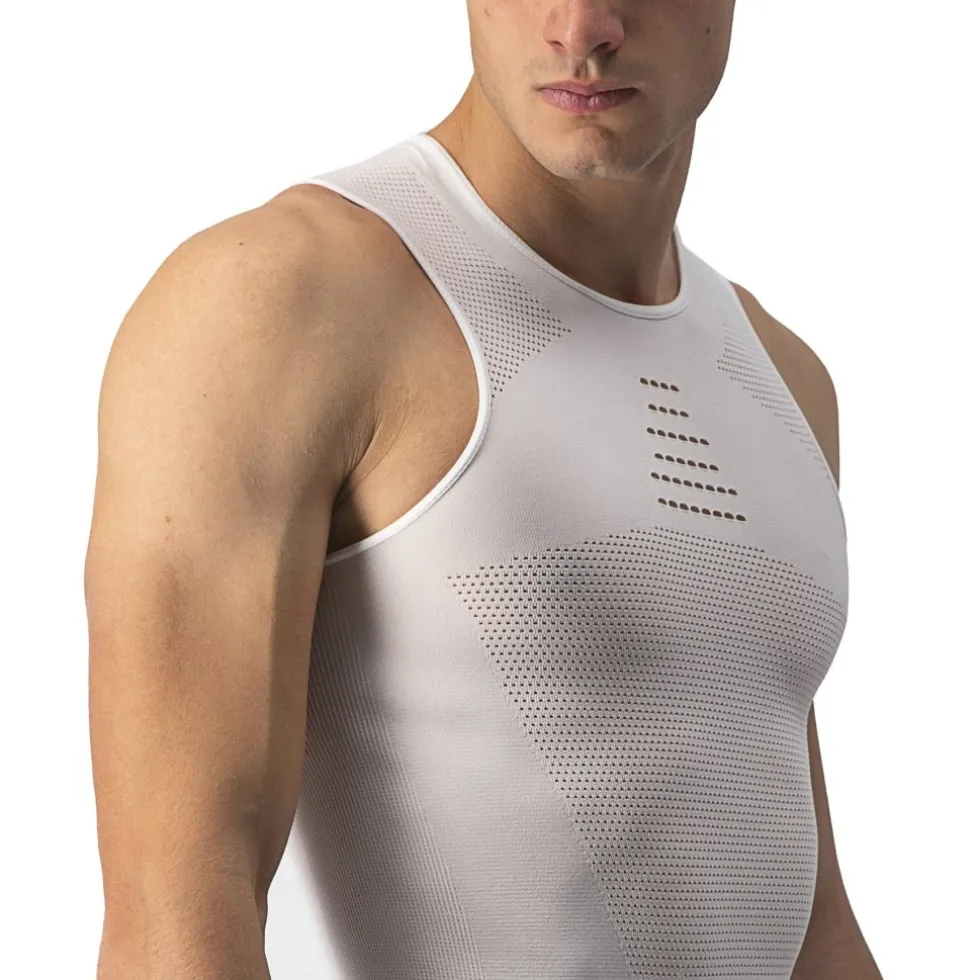 Castelli Core Seamless Hemd zonder Mouwen Heren - wit 001