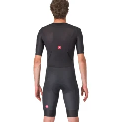 Castelli Core Tri Racebody Korte Mouw Heren - zwart 010