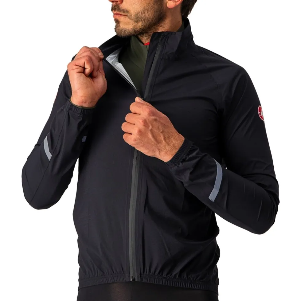 Castelli Emergency 2 Regenjas Heren - light black