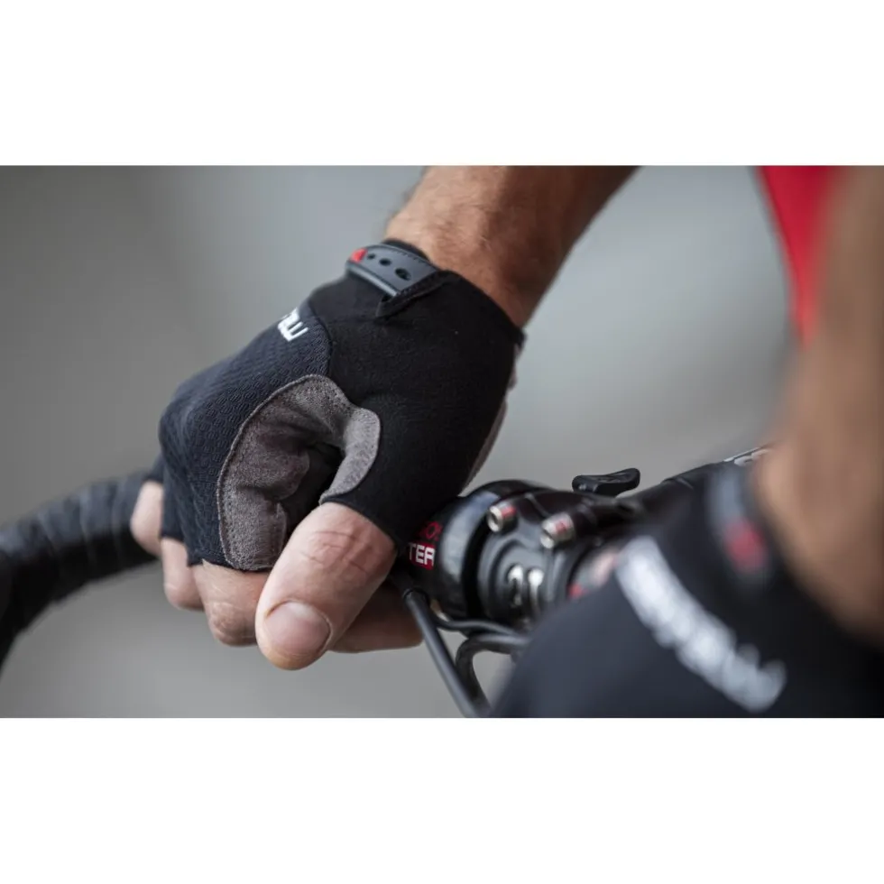 Castelli Entrata V Handschoenen met Korte Vingers - light black 085