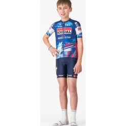 Castelli Fietsshort Team Soudal Quick-Step Kinder - belgian blue 424
