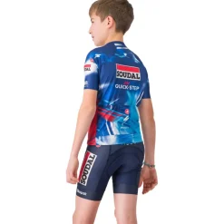 Castelli Fietsshort Team Soudal Quick-Step Kinder - belgian blue 424