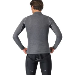 Castelli Flanders 2 Hemd met Lange Mouwen Heren - grijs 008