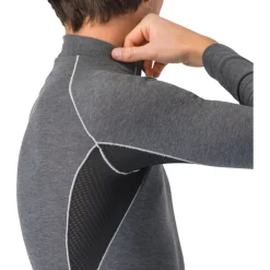 Castelli Flanders 2 Hemd met Lange Mouwen Heren - grijs 008