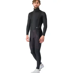 Castelli Flanders 2 High Neck Warmer Hemd met Lange Mouwen Heren - zwart 010