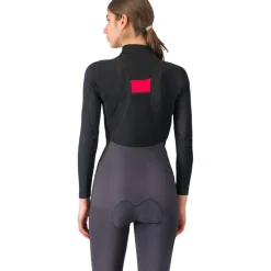 Castelli Flanders 2 Warm Hemd met Lange Mouwen Dames - zwart 010