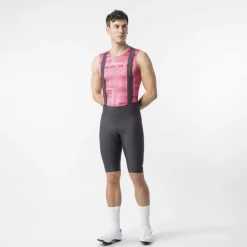Castelli Giro d'Italia Gazzetta Dello Sport Hemd zonder mouwen voor heren - pink round 025