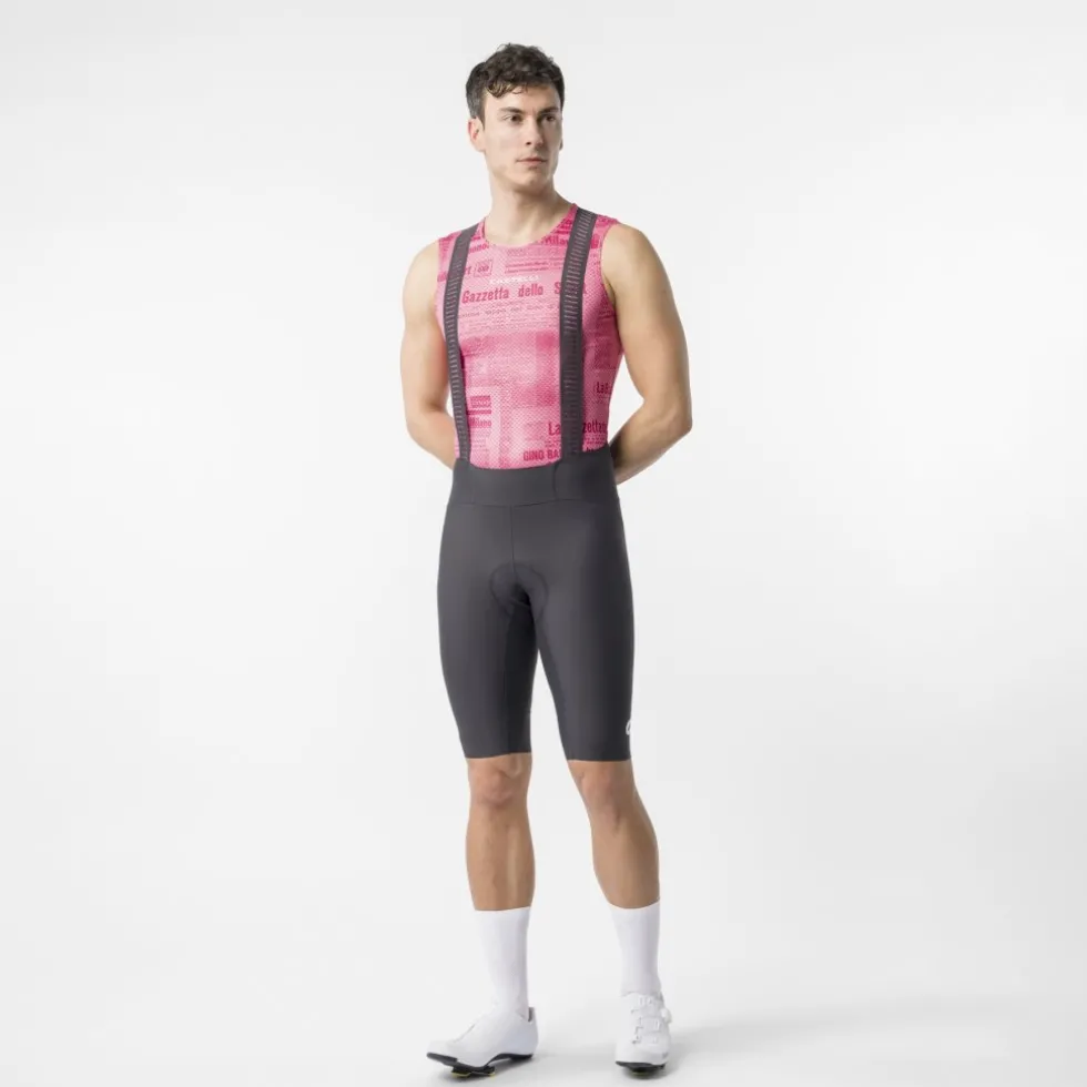 Castelli Giro d'Italia Gazzetta Dello Sport Hemd zonder mouwen voor heren - pink round 025