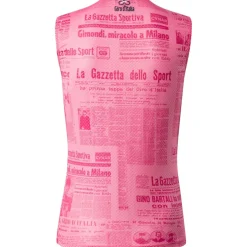 Castelli Giro d'Italia Gazzetta Dello Sport Hemd zonder mouwen voor heren - pink round 025