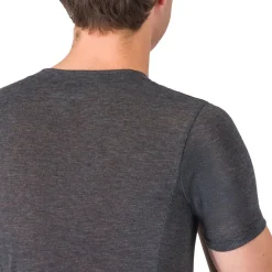 Castelli Medio Hemd met Korte Mouwen Heren - melange grey 006