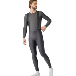 Castelli Medio Hemd met Lange Mouwen Heren - melange grey 006