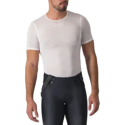 Castelli Pro Mesh 2.0 Hemd met Korte Mouwen Heren - wit 001