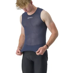 Castelli Pro Mesh 2.0 Onderhemd Heren - belgian blue 424