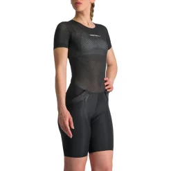 Castelli Pro Mesh Hemd met Korte Mouwen Dames - zwart 010