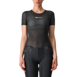 Castelli Pro Mesh Hemd met Korte Mouwen Dames - zwart 010