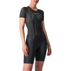 Castelli Pro Mesh Hemd met Korte Mouwen Dames - zwart 010